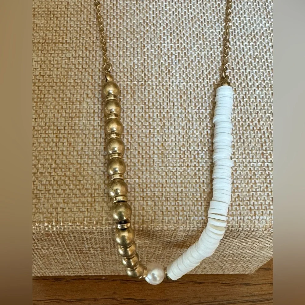 Melrose and Market Split Beaded Necklace NWT